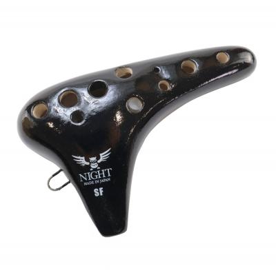 NIGHT ナイト C-SFB ソプラノF調 オカリナ ブラック NIGHT CLASSIC