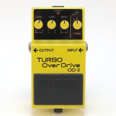 【中古】ターボオーバードライブ エフェクター BOSS OD-2 TURBO OverDrive Made in Japan ボス ギターエフェクター