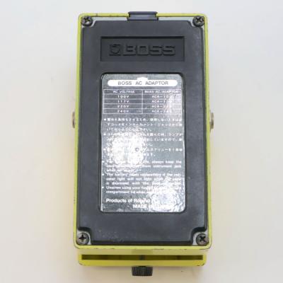 【中古】ターボオーバードライブ エフェクター BOSS OD-2 TURBO OverDrive Made in Japan ボス ギターエフェクター 裏面