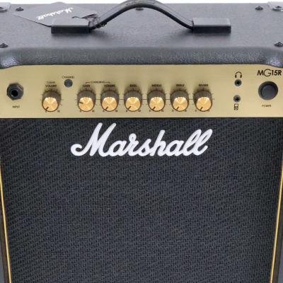 【中古】 MARSHALL MG15R 小型ギターアンプ コンボ コントロール