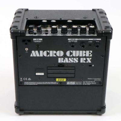 【中古】 ローランド ベースアンプ ROLAND MICRO CUBE BASS RX マイクロキューブベースRX 背面