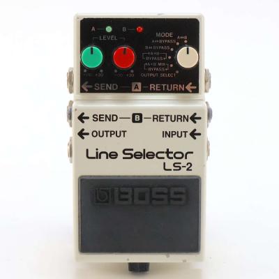【中古】 ラインセレクター エフェクター BOSS LS-2 Line Selector ギター ベースエフェクター