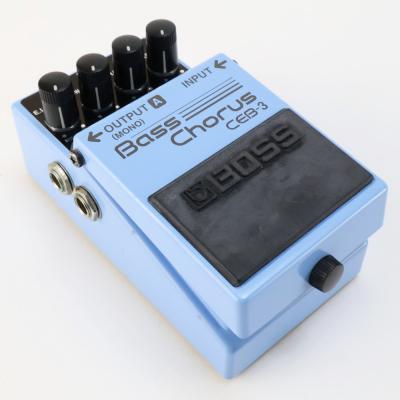 【中古】 ベースコーラス エフェクター BOSS CEB-3 Bass Chorus ベースエフェクター 本体画像 斜め 2