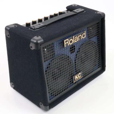 【中古】 キーボードアンプ Roland KC-110 左サイド