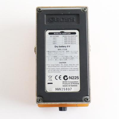 【中古】ディストーション エフェクター BOSS DS-1 Distortion ギターエフェクター 裏面