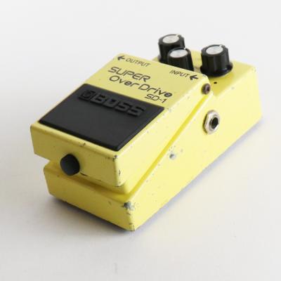 【中古】 スーパーオーバードライブ エフェクター BOSS SD-1 Super Over Drive ギターエフェクター 側面