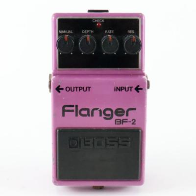 【中古】 フランジャー BOSS BF-2 Flanger Made in Japan 銀ネジ ボス ギターエフェクター