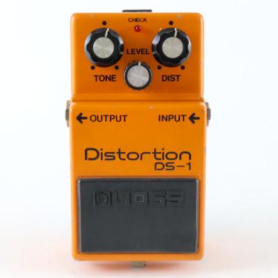 【中古】 ディストーション エフェクター BOSS DS-1 Distortion 1980年製 Made in Japan Silver Screw 銀ネジ ギターエフェクター