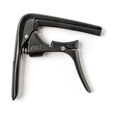 Jim Dunlop ジムダンロップ TRIGGER FLY CAPO 12-STRING BLACK 12弦ギター用カポタスト ギターカポ ブラック 正面
