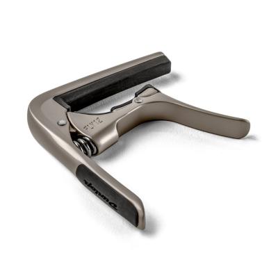 Jim Dunlop ジムダンロップ TRIGGER FLY CAPO 12-STRING GUN METAL 12弦ギター用カポタスト ギターカポ ガンメタル 左サイド