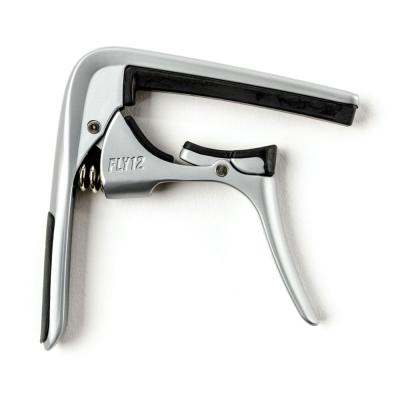 Jim Dunlop ジムダンロップ TRIGGER FLY CAPO 12-STRING SATIN CHROME 12弦ギター用カポタスト ギターカポ サテンクローム 正面