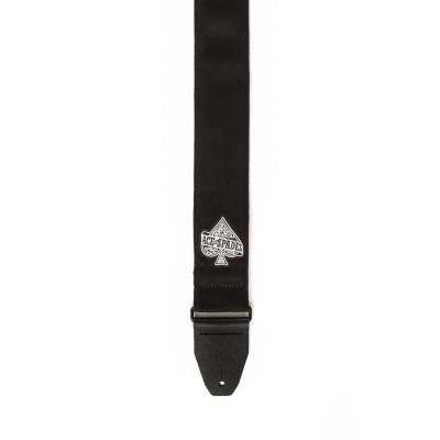 JIM DUNLOP ジムダンロップ MH01 MOTORHEAD ACE OF SPADES STRAP ギターストラップ ロゴ、レザーエンド