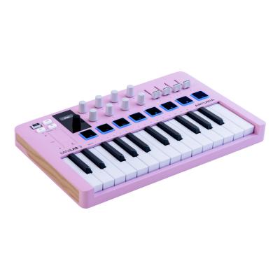 ARTURIA MiniLab 3 Rose Quartz USB/MIDIキーボード パッド コントローラー 【Analog Lab Intro他バンドルソフト付き】 全体