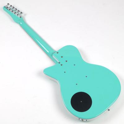 【訳あり】アウトレット 旧仕様ヘッド Danelectro ダンエレクトロ 56 SINGLE CUTAWAY AQUA エレキギター バック