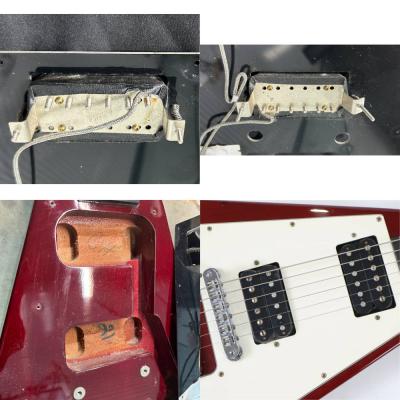【中古】 エレキギター Gibson Flying V ’67 Cherry Mod. 1996年製 SPERZELロックペグ搭載 エボニー指板 ギブソン フライングV 詳細画像
