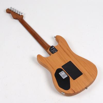 【訳あり】 Fender American Acoustasonic Stratocaster Natural エレクトリックアコースティックギター アウトレット 背面