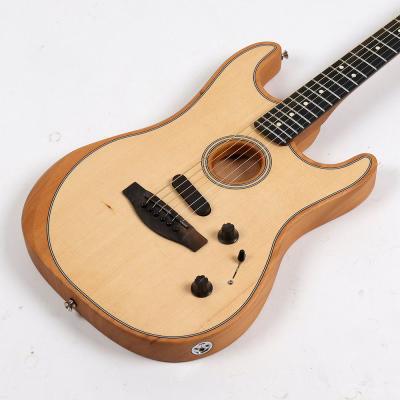 【訳あり】 Fender American Acoustasonic Stratocaster Natural エレクトリックアコースティックギター アウトレット ボディ