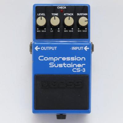 【中古】 コンプレッサー エフェクター BOSS CS-3 Compression Sustainer Made in Japan ギターエフェクター