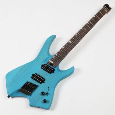 【訳あり】 VIKSTROM GUITARS VSMH-260 SBL アウトレット ヘッドレス ファンフレット 6弦ギター