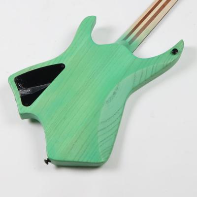 【訳あり】 VIKSTROM GUITARS VSMH-260 TUQ アウトレット ヘッドレス ファンフレット 6弦ギター ボディバック