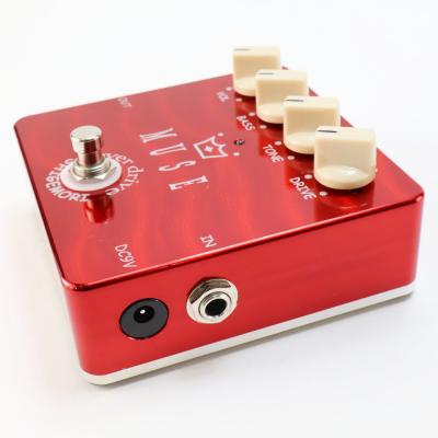 【中古】 オーバードライブ SHIGEMORI MUSE ギターエフェクター シゲモリ 本体画像 斜め