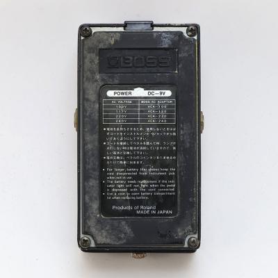 【中古】 ギターエフェクター BOSS SG-1 Slow Gear 銀ネジ Made in Japan ボス スローギア 裏面