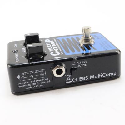 【中古】 EBS Multi Comp Studio Edition 2ノブ コンプレッサー ベースエフェクター 側面