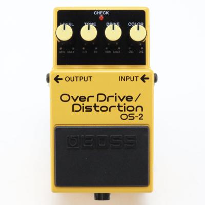 【中古】オーバードライブ ディストーション エフェクター BOSS OS-2 OverDrive Distortion ギターエフェクター