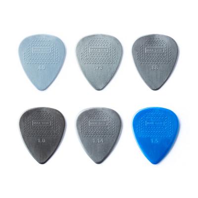 JIM DUNLOP ジムダンロップ PVP449 MAX-GRIP NYLON STANDARD PICK VARIETY PACK 12枚パック ギターピック 全体