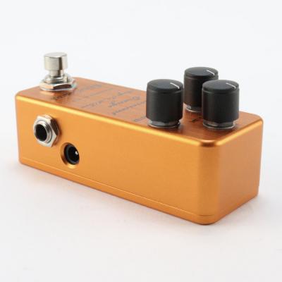 【中古】 One Control FLUORESCENT ORANGE AIAB Amp In A Box 旧デザイン オーバードライブ ギターエフェクター 側面