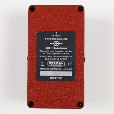 【中古】 オーバードライブ エフェクター MESA/BOOGIE TONE-BURST ギターエフェクター 底面