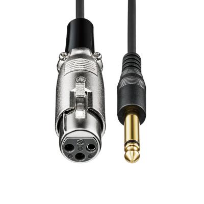 AUDIO-TECHNICA オーディオテクニカ AT-MI09/5.0 XLRメス-モノラルフォン 5.0m オーディオケーブル XLR変換ケーブル コネクタ