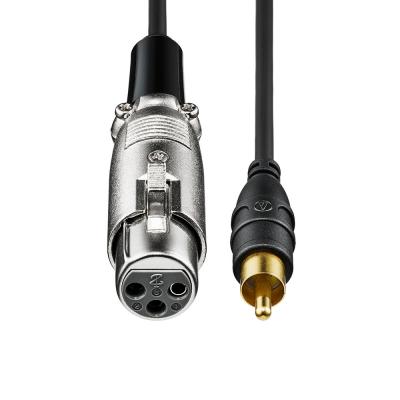 AUDIO-TECHNICA オーディオテクニカ AT-MI17/3.0 XLRメス-ピンプラグ 3.0m オーディオケーブル XLR変換ケーブル コネクタ