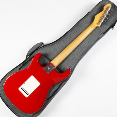 【中古】 ESP SNAPPER-CTM Quilted Maple Top スナッパー 2004年製 エレキギター See Thru Red Sunburst ボディバック画像