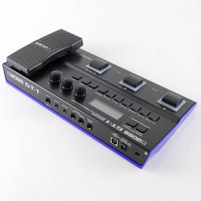 【中古】ボス マルチエフェクター BOSS GT-1 Guitar Effect Processor 左サイド