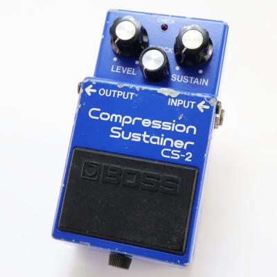 【中古】コンプレッサー エフェクター BOSS CS-2 Compression Sustainer Made in Japan ギターエフェクター