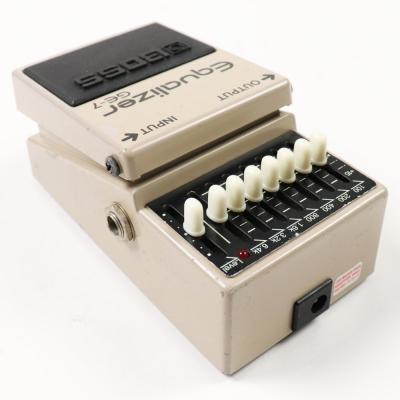【中古】イコライザー エフェクター BOSS GE-7 Equalizer ギターエフェクター 本体画像 斜め