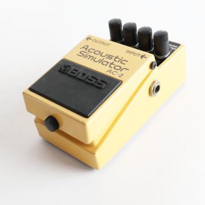 【中古】 アコースティックシミュレーター エフェクター BOSS AC-2 Acoustic Simulator ギターエフェクター 側面