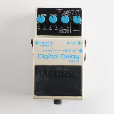 【中古】 デジタルディレイ エフェクター BOSS DD-2 Digital Delay Made in JAPAN ギターエフェクター
