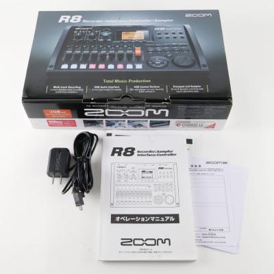 【中古】 デジタルレコーダー ZOOM R8 ズーム 付属品