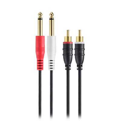 AUDIO-TECHNICA オーディオテクニカ AT-MI81/1.5 ピンプラグ×2-モノラルフォン×2 1.5m オーディオケーブル