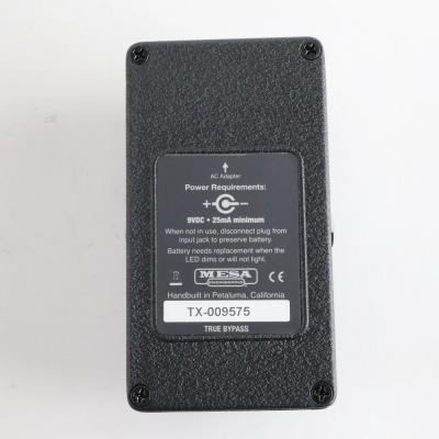 【中古】 ディストーション エフェクター MESA/BOOGIE THROTTLE BOX ギターエフェクター 裏面