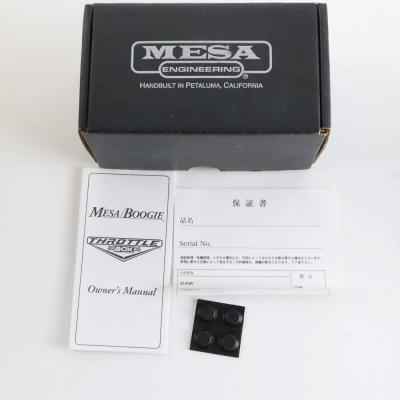 【中古】 ディストーション エフェクター MESA/BOOGIE THROTTLE BOX ギターエフェクター 付属品