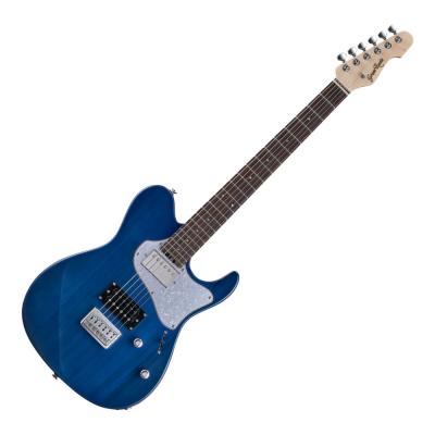 GrassRoots G-THROBBER-DX See Thru Blue エレキギター
