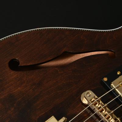 SeventySeven Guitars セブンティセブンギターズ STORK-STD-JT ABR セミアコースティックギター エレキギター セミアコ セミホロウ 77 Fホール部