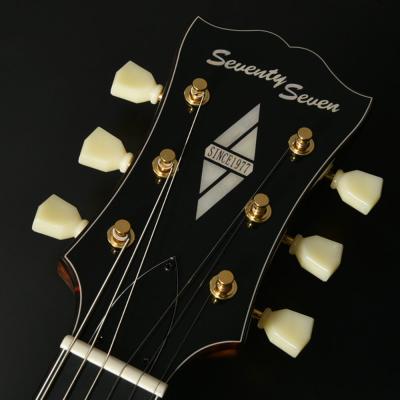 SeventySeven Guitars セブンティセブンギターズ STORK-STD-JT ASB セミアコースティックギター エレキギター セミアコ セミホロウ 77 ヘッド部