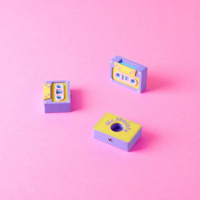 Mr.MojoFx ミスターモジョエフエックス Cassette Topper フットスイッチハット フットスイッチカバー 1個入 アングル画像