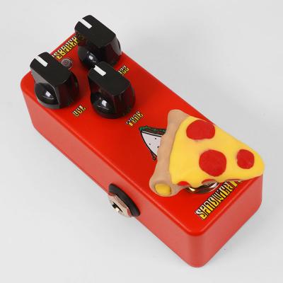 Mr.MojoFx ミスターモジョエフエックス Pizza Topper フットスイッチハット フットスイッチカバー 1個入 使用例画像
