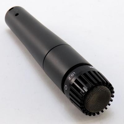 【中古】 マイク ダイナミックマイク 楽器用 SHURE SM57 シュアー 57 ゴーナナ シュア グリル側