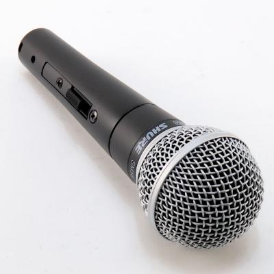 【中古】 マイク ダイナミックマイク SHURE SM58SE スイッチ付き シュアー 58 ゴッパ シュア グリル側